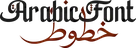 arabicfont